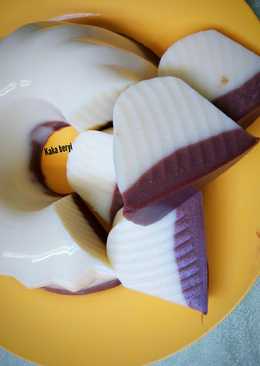 Puding susu roti tawar