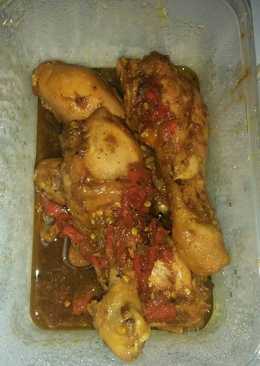 Ayam kecap pedas