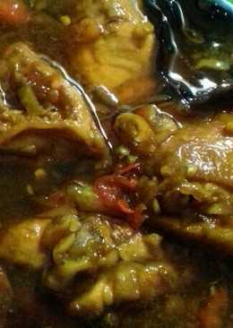 Ayam kecap pedas manis asam