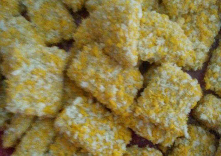 resep makanan Nugget Ayam, Tahu & wortel simple