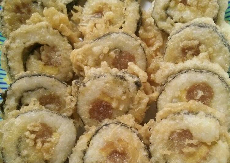 resep Crispy Sushi / Sushi goreng