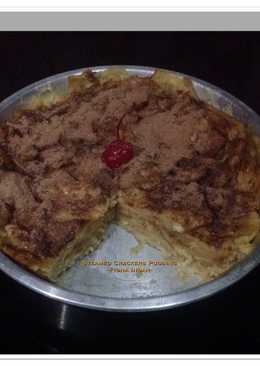 Puding Biskuit Crackers Kukus