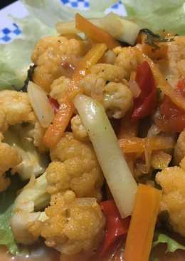 Kembang Kol Asam Manis