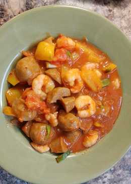 Bakso Sapi & Udang cah Paprika