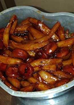 Kentang Sosis Saus Tiram Simple