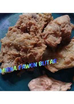 Ayam crispy mayones pedas