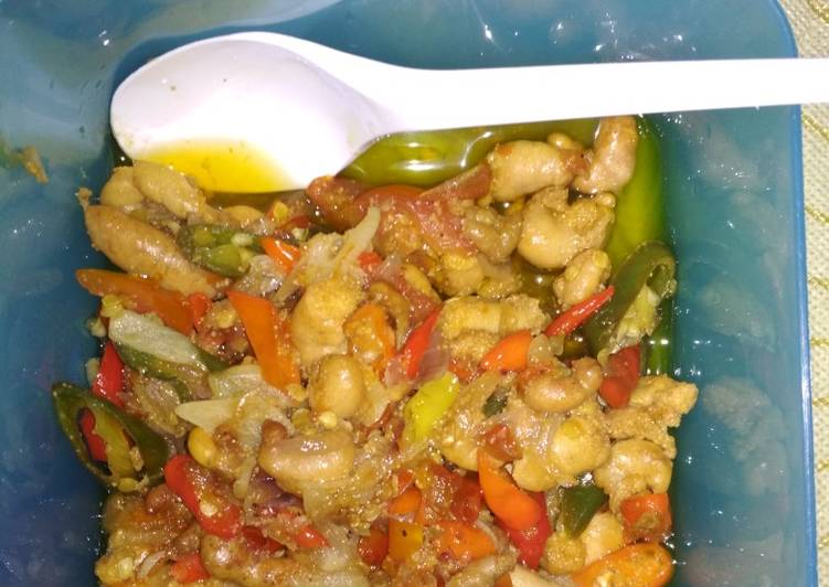 Resep Oseng telur ikan yang diasinkan Karya ~Muntri Ummu Hanaan~