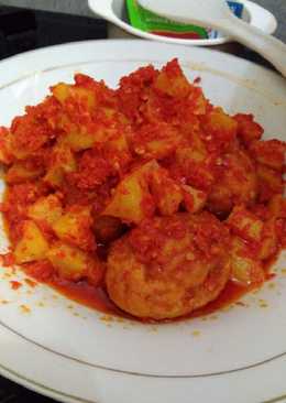 Telur Kentang Balado