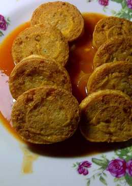 Rolade Ayam Goreng Saus Asam Pedas