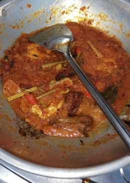 Balado pindang telur ceplok