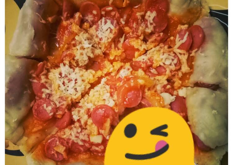 Pizza teflon no ulen no egg