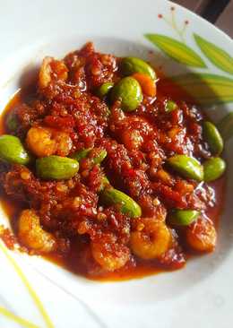 Udang Pete Sambal Balado