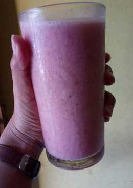 Menu Diet 8 (Smoothie Strawberry) utk sarapan