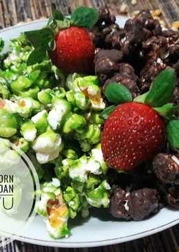 Sweet popcorn choco pandan