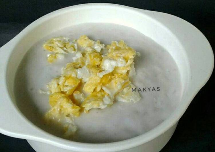 cara membuat MPASI Bubur Beras (6m+)