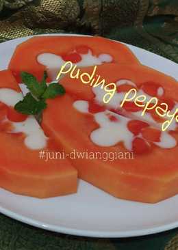 Puding Pepaya cantik