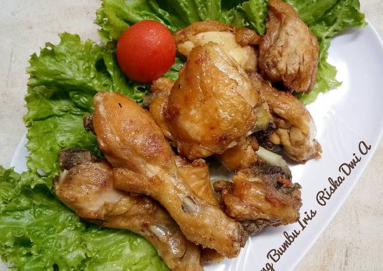 resep masakan Ayam Goreng Bumbu Iris