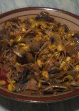 Tumis Jantung Pisang & Kecambah