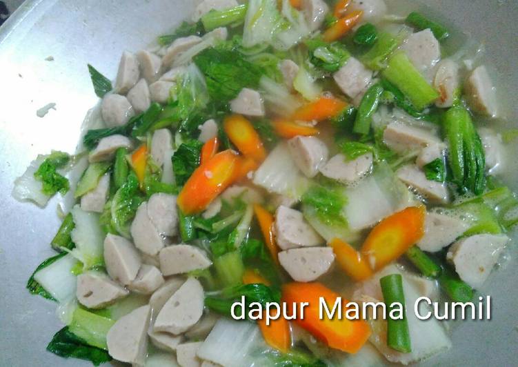 gambar untuk resep makanan Cap Cay Kuah Bening