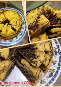 Cake pisang coklat keju kukus empuk Dan gurih banget