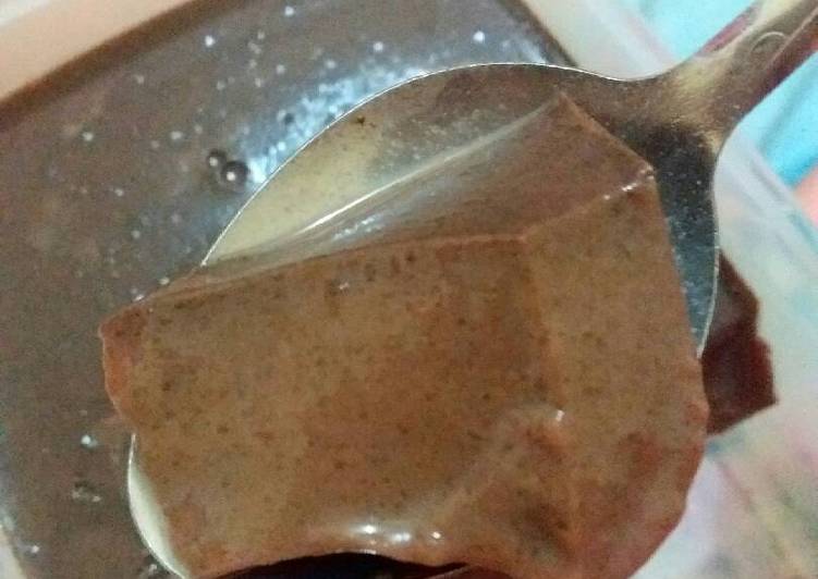 Resep Silky pudding cokelat Kiriman dari Niza Wulandari