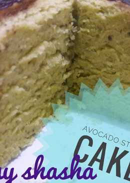 Avocado steam cake