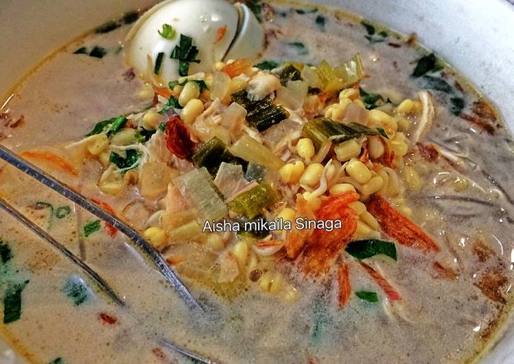 resep makanan Soto Banjar ala Kantin apart Sudirman