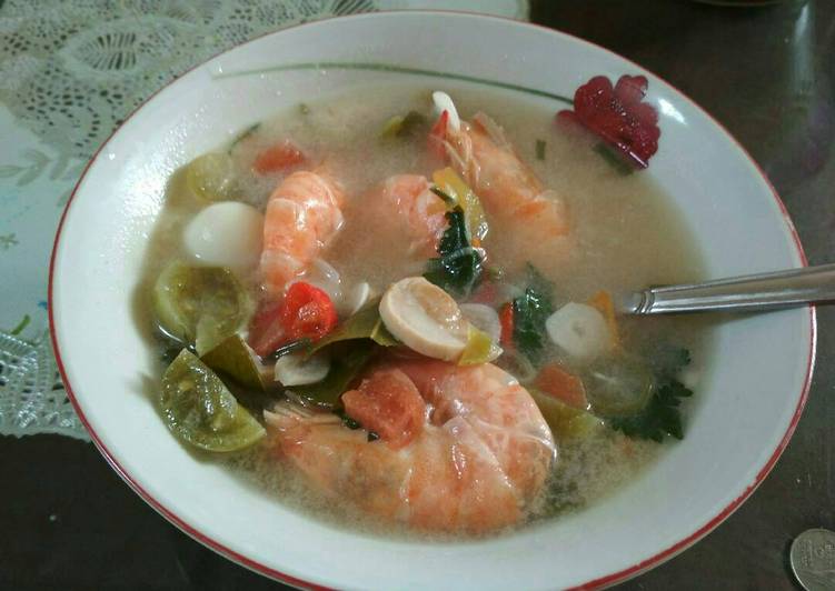 resep masakan Tom Yum Kung Lamob