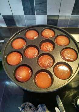 Kue cubit choco keto