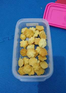 Butter cookies simple (eggless)
