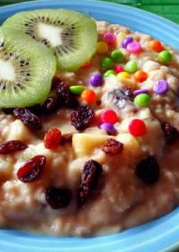 Oatmeal Lowfat Asam Manis