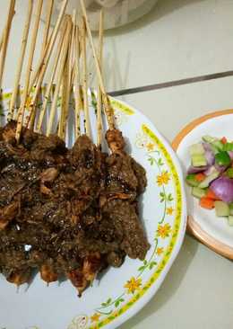 Sate Ayam bumbu kacang