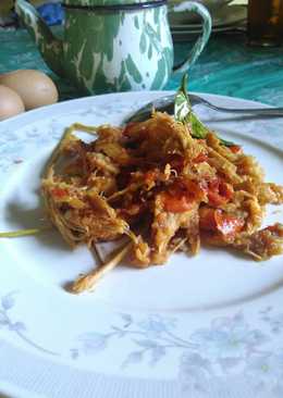 Ayam suwir rica-rica