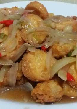 Cumi Tofu Saus Tiram