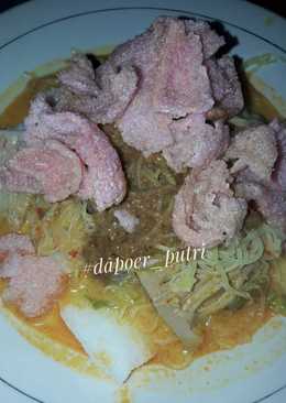 Lontong (bubua samba) padang