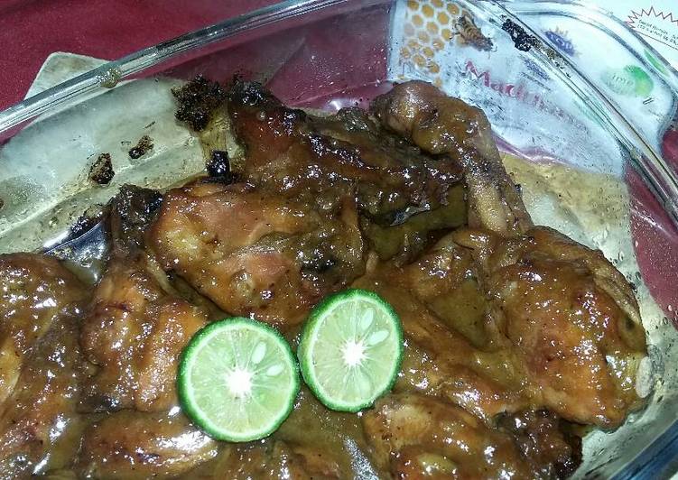 bahan dan cara membuat Ayam Bakar Madurasa Juara nya Mba Andin