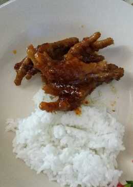 Ceker pedas manis