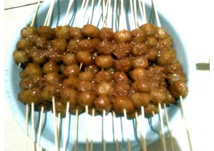 Resep Sate cilok bumbu kacang Oleh Dian Ayu Wibowo