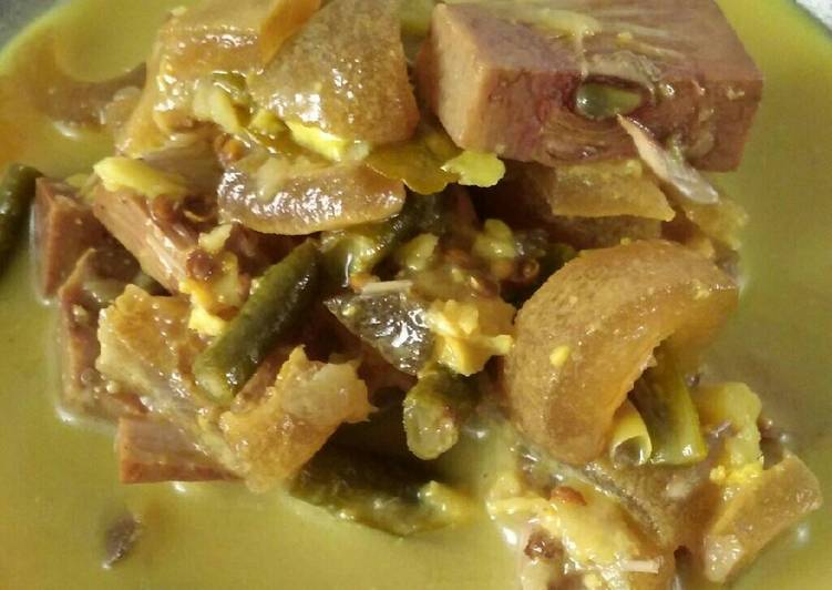 resep makanan Lodeh Kikil Sapi