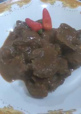Rendang Daging Sapi pedas