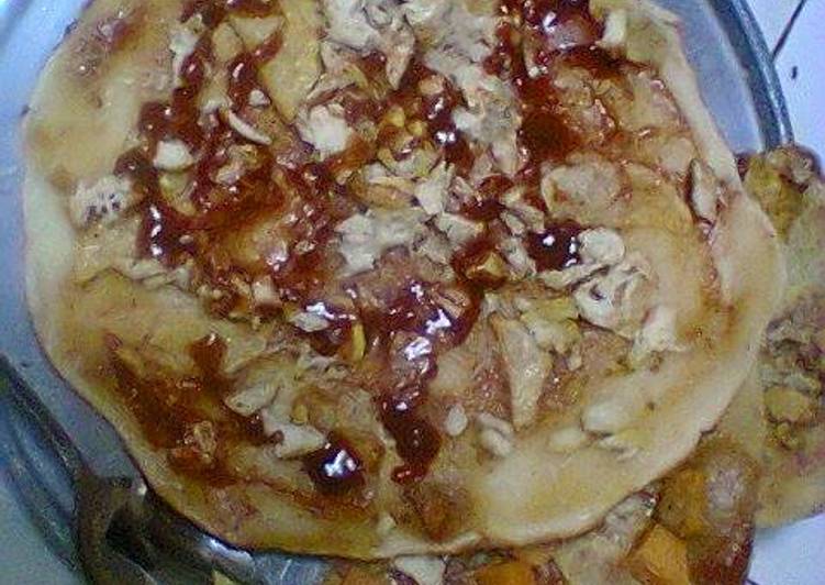 resep Pizza ubi gepeng (2uk.besar dan 1uk.mini)