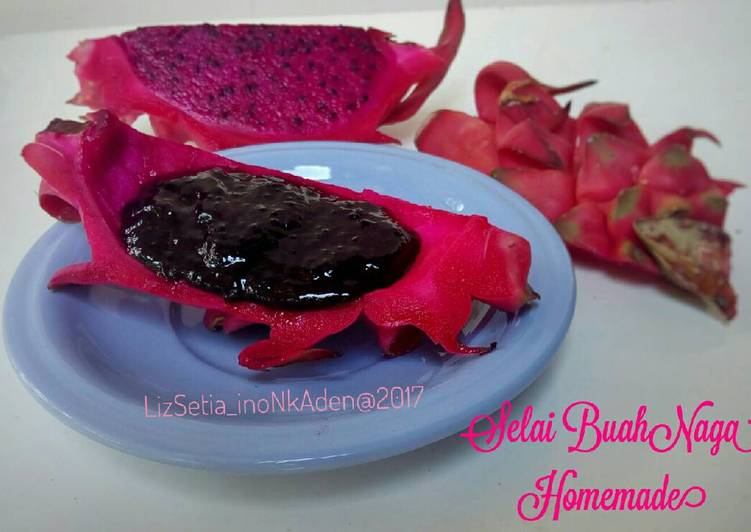 gambar untuk resep Selai buah Naga homemade #bantumantenbaru