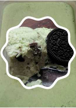 Eskrim Green Tea Oreo