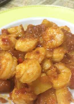 Sambal udang pedas manis peraktis