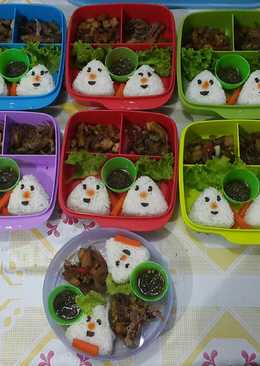 Bekal Anak Bento "Bebek Goreng Suwir" ðŸ˜ðŸ˜™ðŸ–