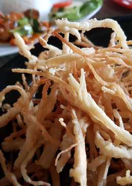 Jamur Enoki Goreng