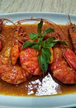 Udang saus padang