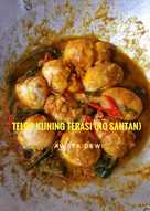 #30. Telor Kuning Terasi (No Santan)