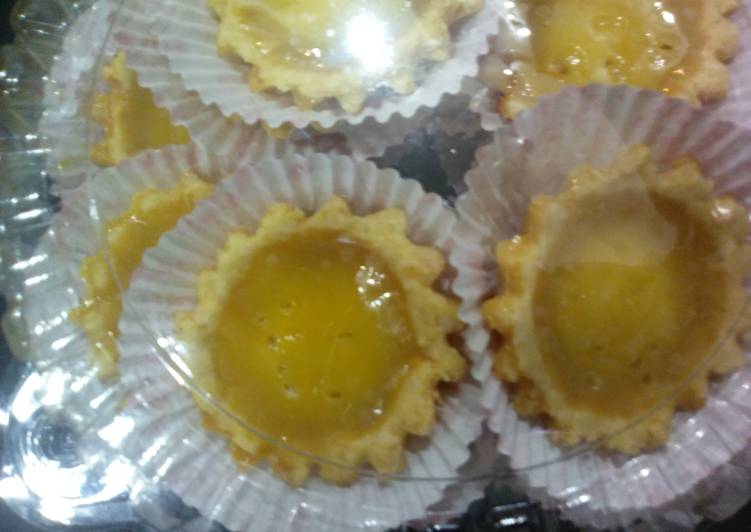 resep lengkap untuk Pie susu