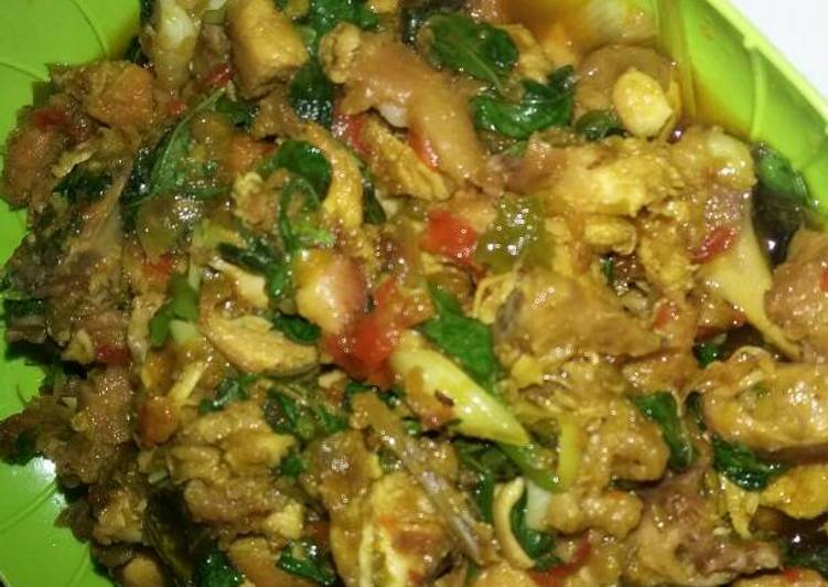 Resep Ayam Kemangi Rica rica Dari aisyah bundanya enda